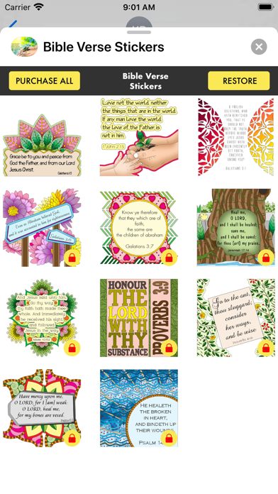 Bible Verse Stickers · Screenshot 4 - AppWisp.com
