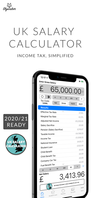 UK Salary Calculator - 2020/21