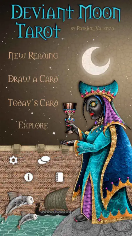 Deviant Moon Tarot screenshot 1 of 5
