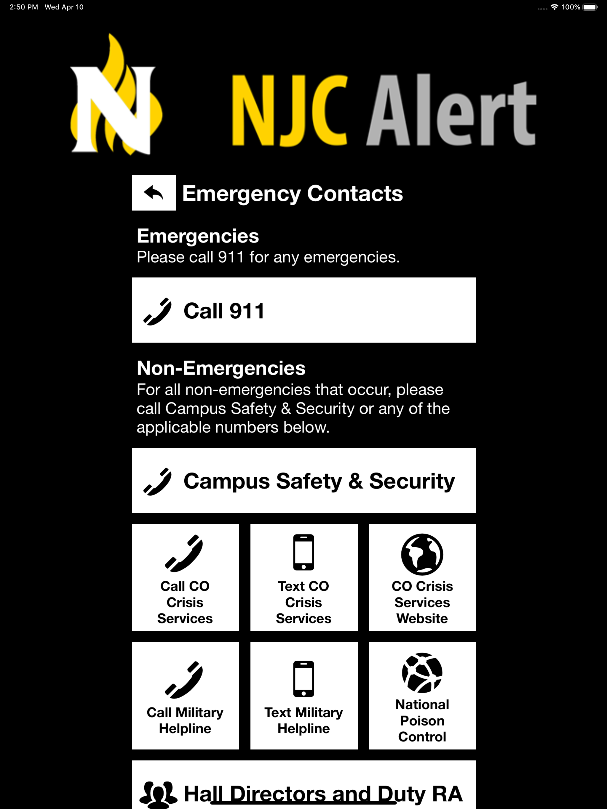 NJC Alert screenshot 10