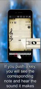 Piano Notes Finder LR screenshot #3 for iPhone