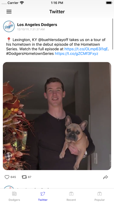 Los Angeles Local News Sports Screenshot