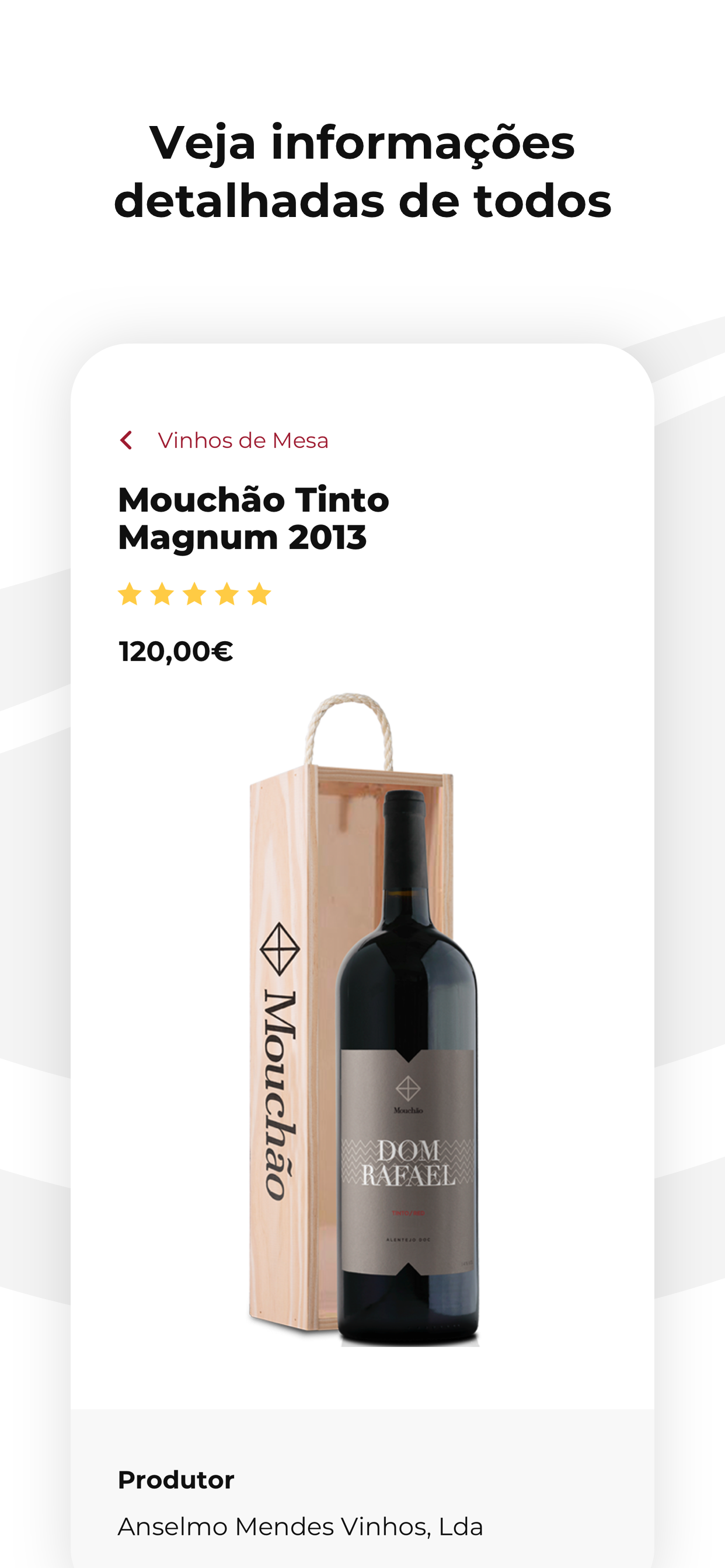 Portfolio Vinhos