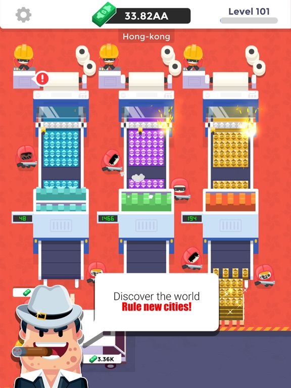 Money Maker Tycoon iPad screenshot