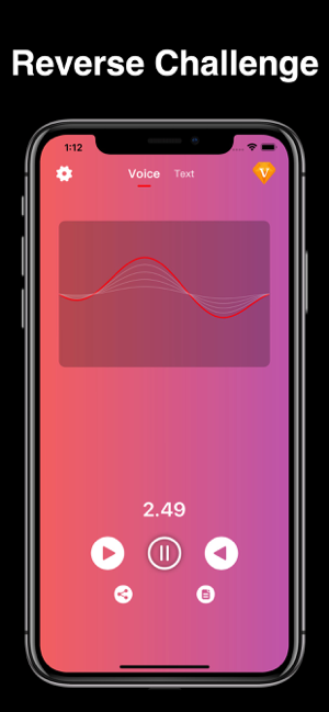 ‎Reverse Voice-Challenge now Screenshot