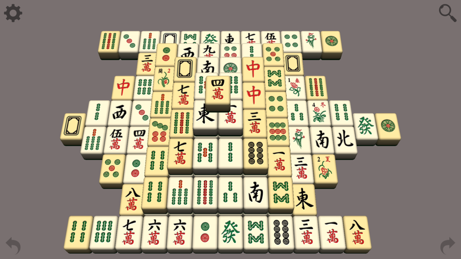 #4. Mahjong3D - Shanghai Mahjong (iOS) 由: 艳华 赵