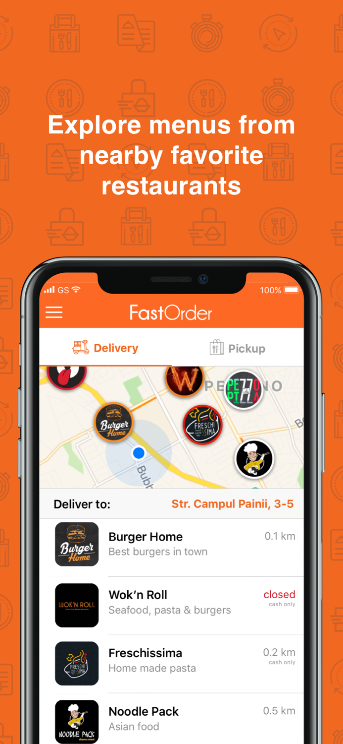 FastOrder - Food delivery