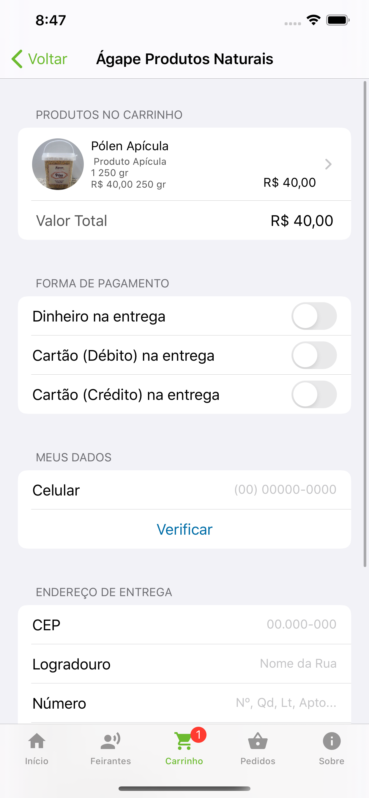 DA FEIRA Delivery screenshot 3
