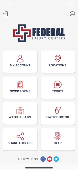 Game screenshot Federal Injury Centers apk