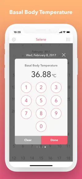 Game screenshot Selene :basal body temperature apk
