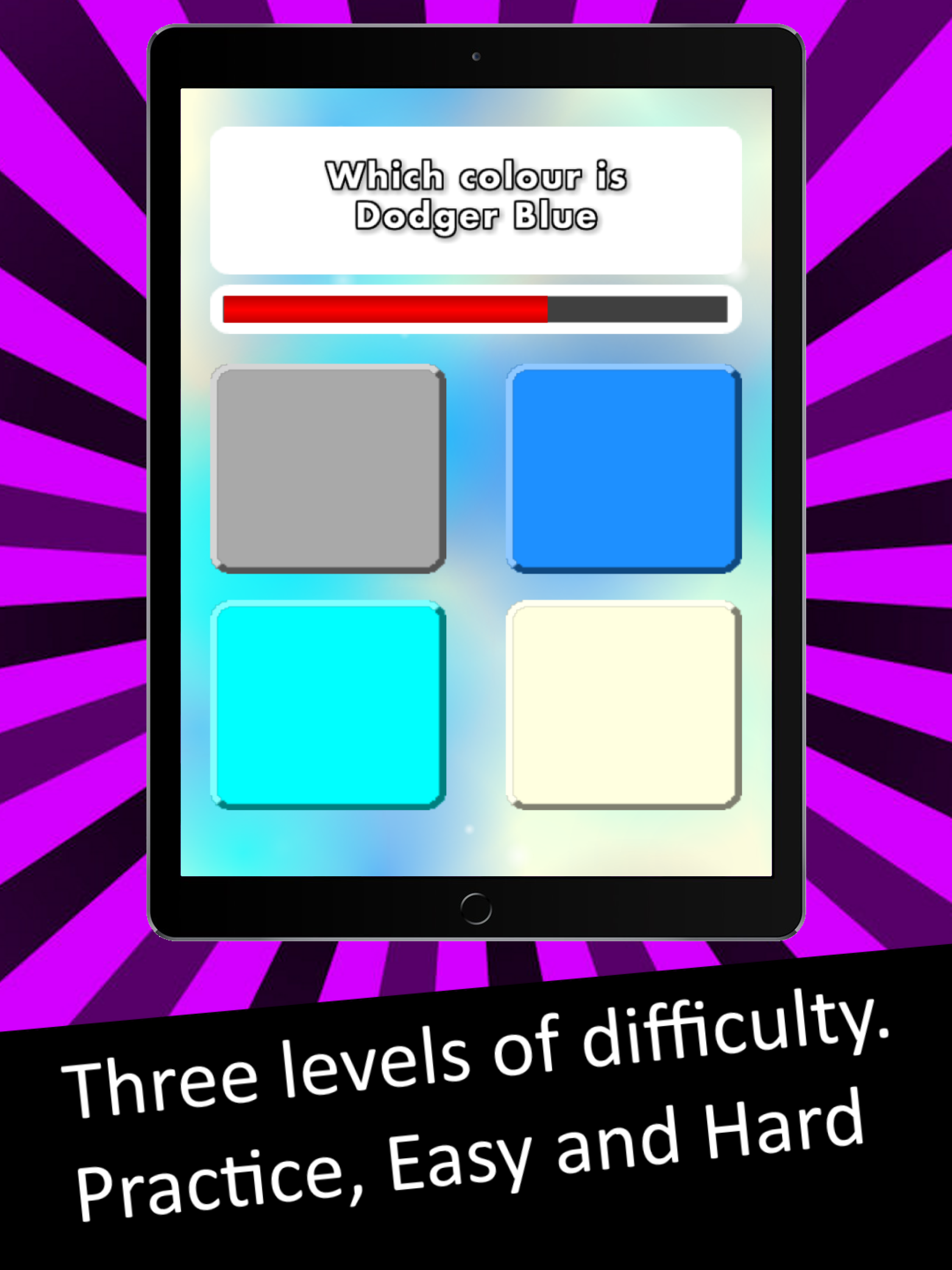 Colour Name Quiz Advance