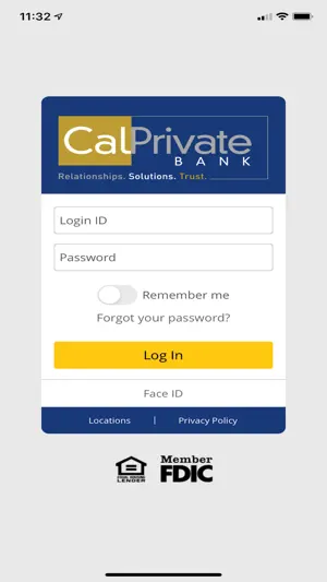 CalPrivate Bank screenshot 1