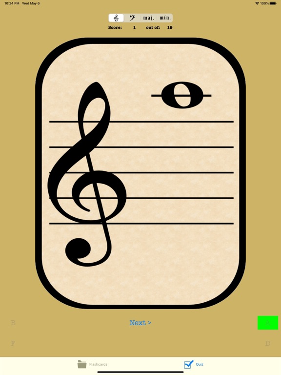 Screenshot #6 pour Notes and Key Signatures