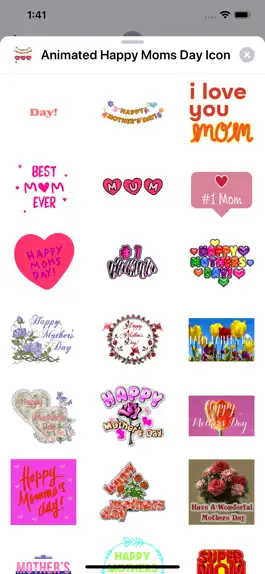 Game screenshot Animated Happy Mom's Day Icon apk
