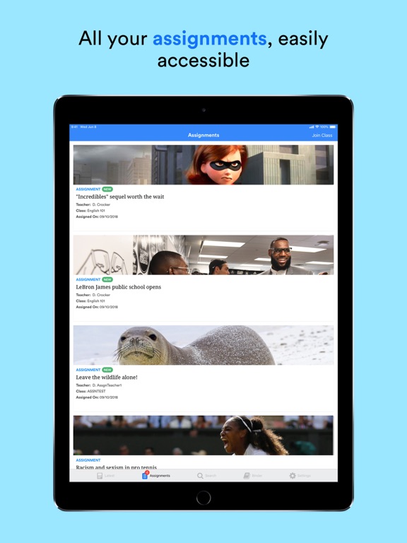 Screenshot #5 pour Newsela Student