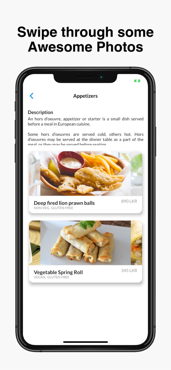 iPhone screenshot