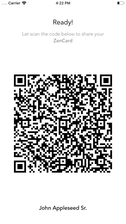 ZenCard - Next business card