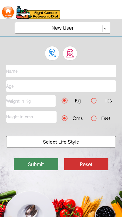 Ketogenic therapy for Cancer Screenshot