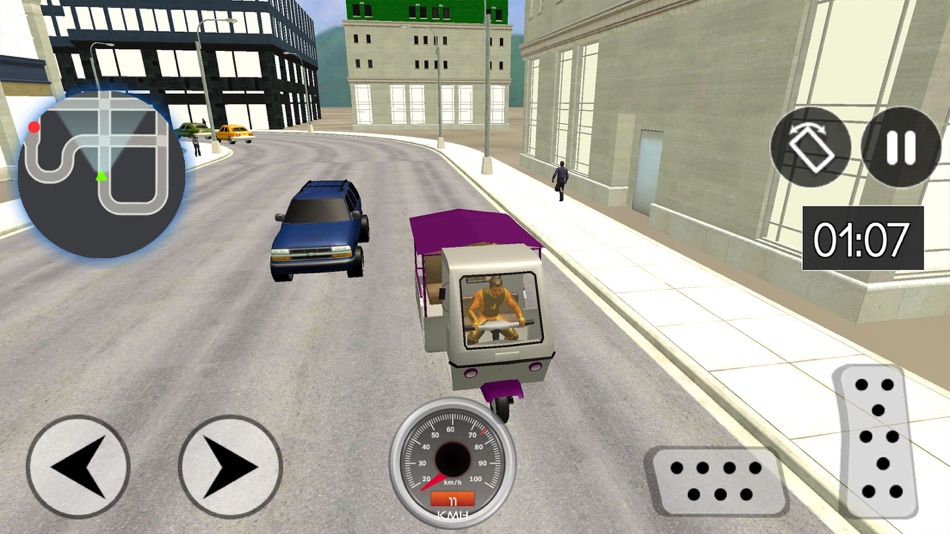 #9. Tuk Tuk Rickshaw Driving (iOS) 由: Rubab Zaidi