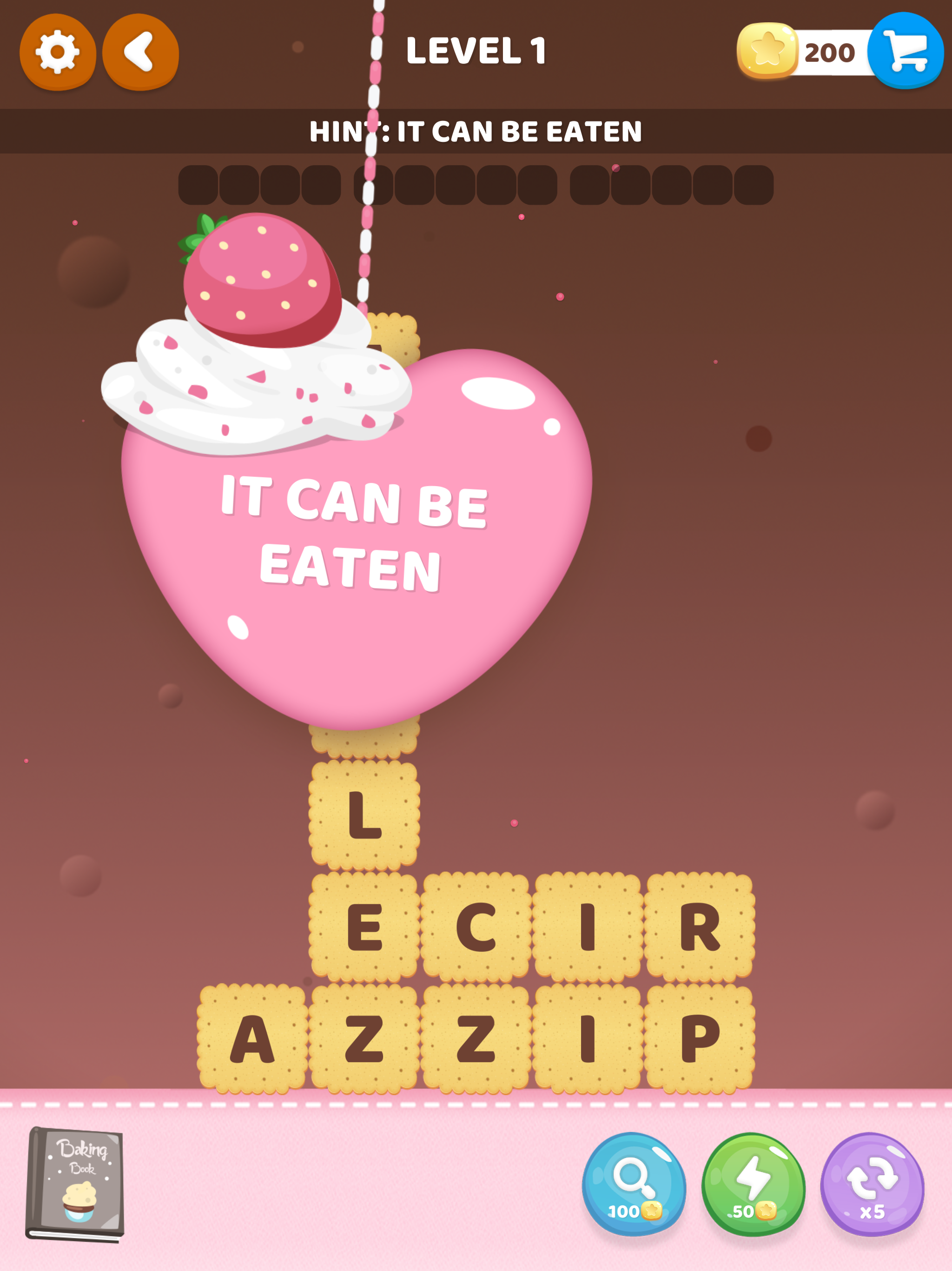 Stack Cookies Word Puzzle Game screenshot 4