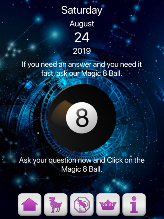 Horoscopes and Tarots iPad screenshot 7 - Lifestyle app
