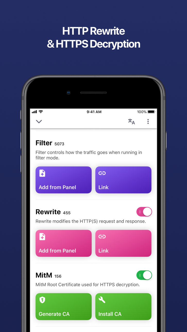 Quantumult X screenshot 1 - iOS app interface