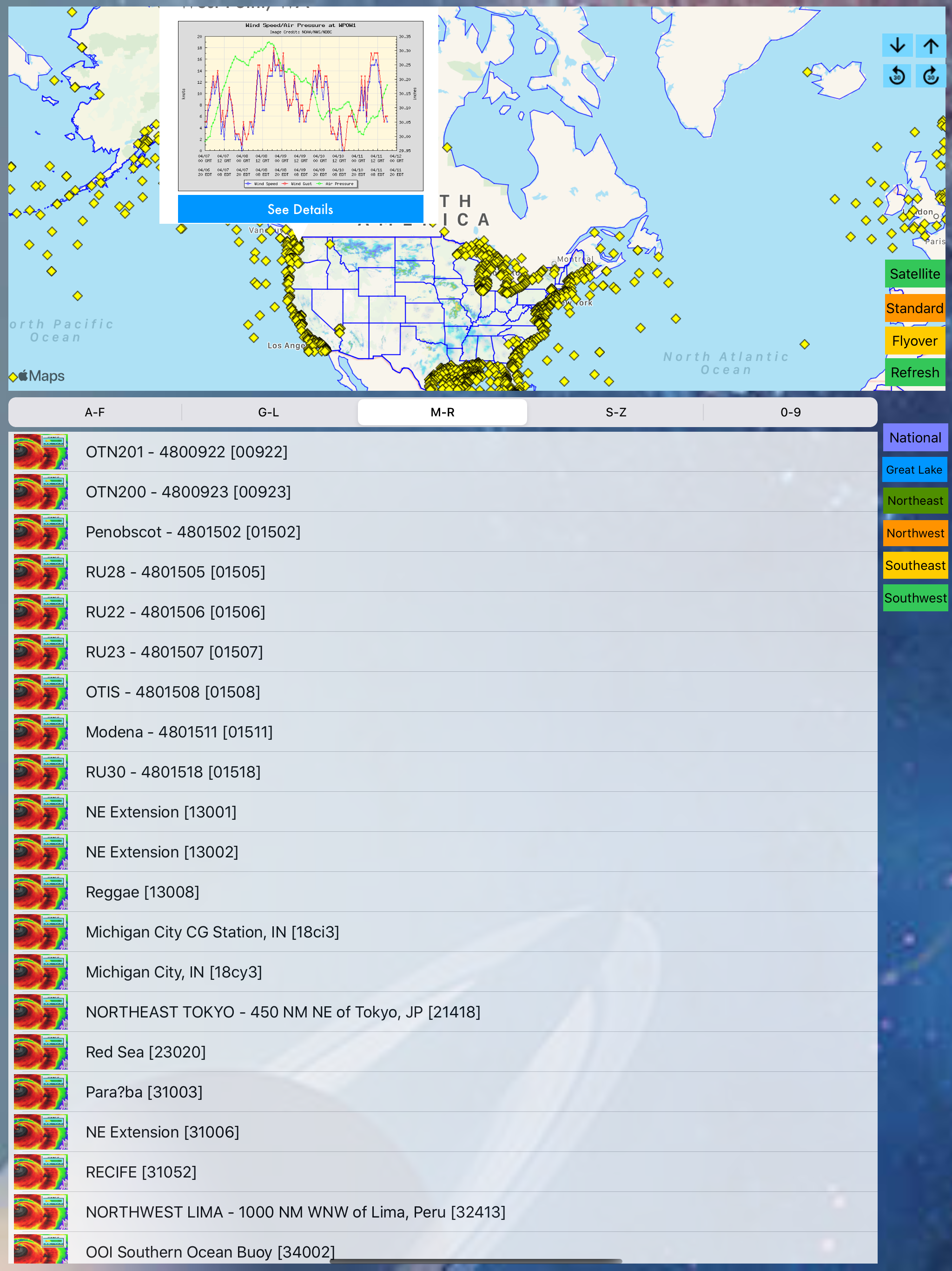 Instant NOAA Buoys 3D