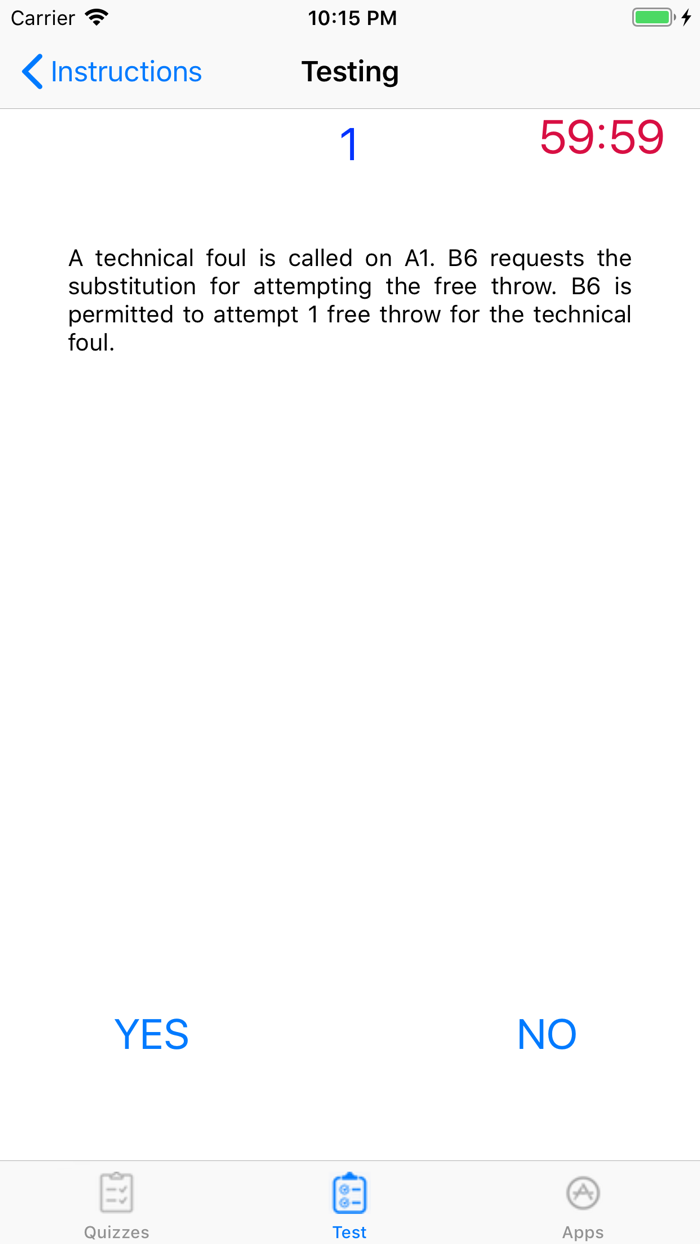 Basketball Rules Quizzes