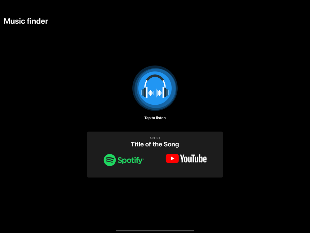Music Finder - Recognize Songs App for iPhone - Free Download Music