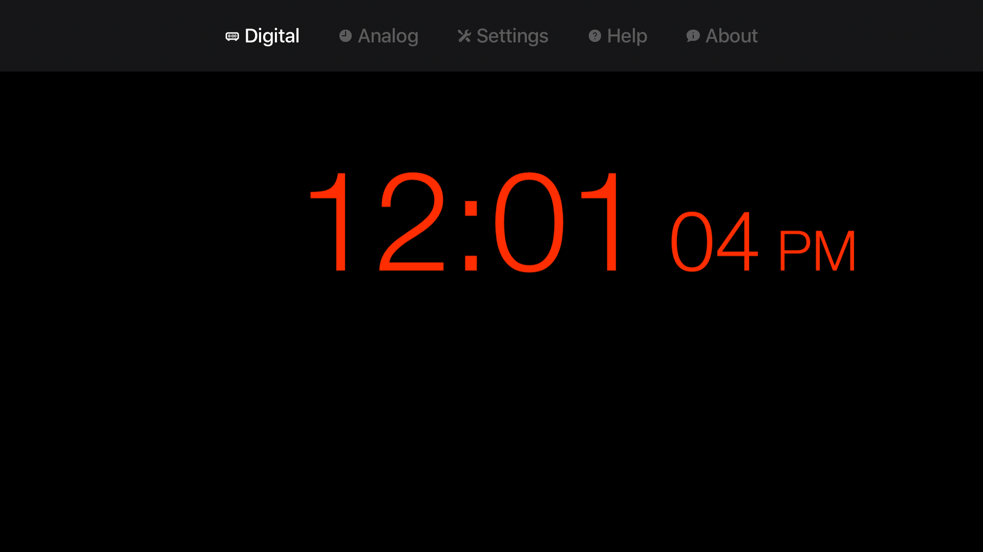 OLED Clock