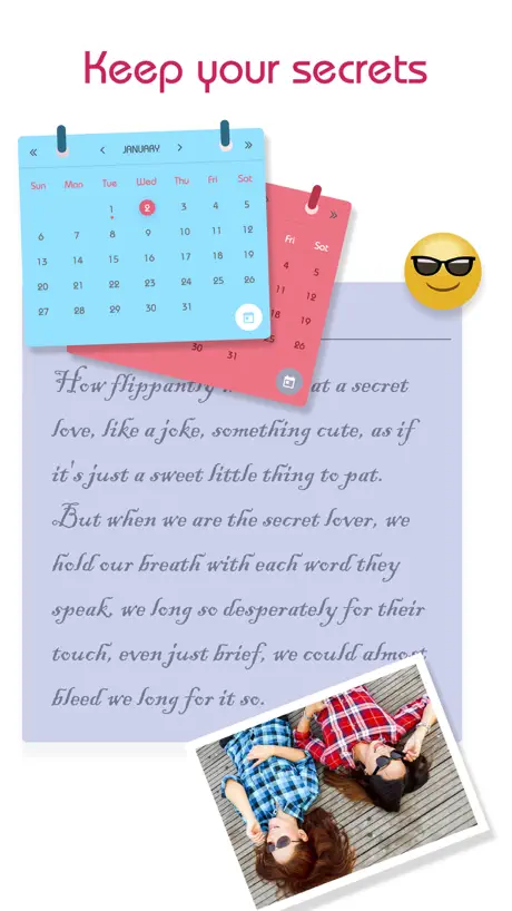 Secret Diary Daily with Lock