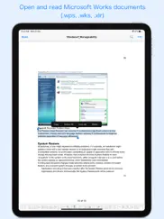 wps reader - for ms works ipad capturas de pantalla 1