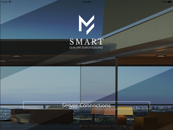 m-smart Connect iPad screenshot