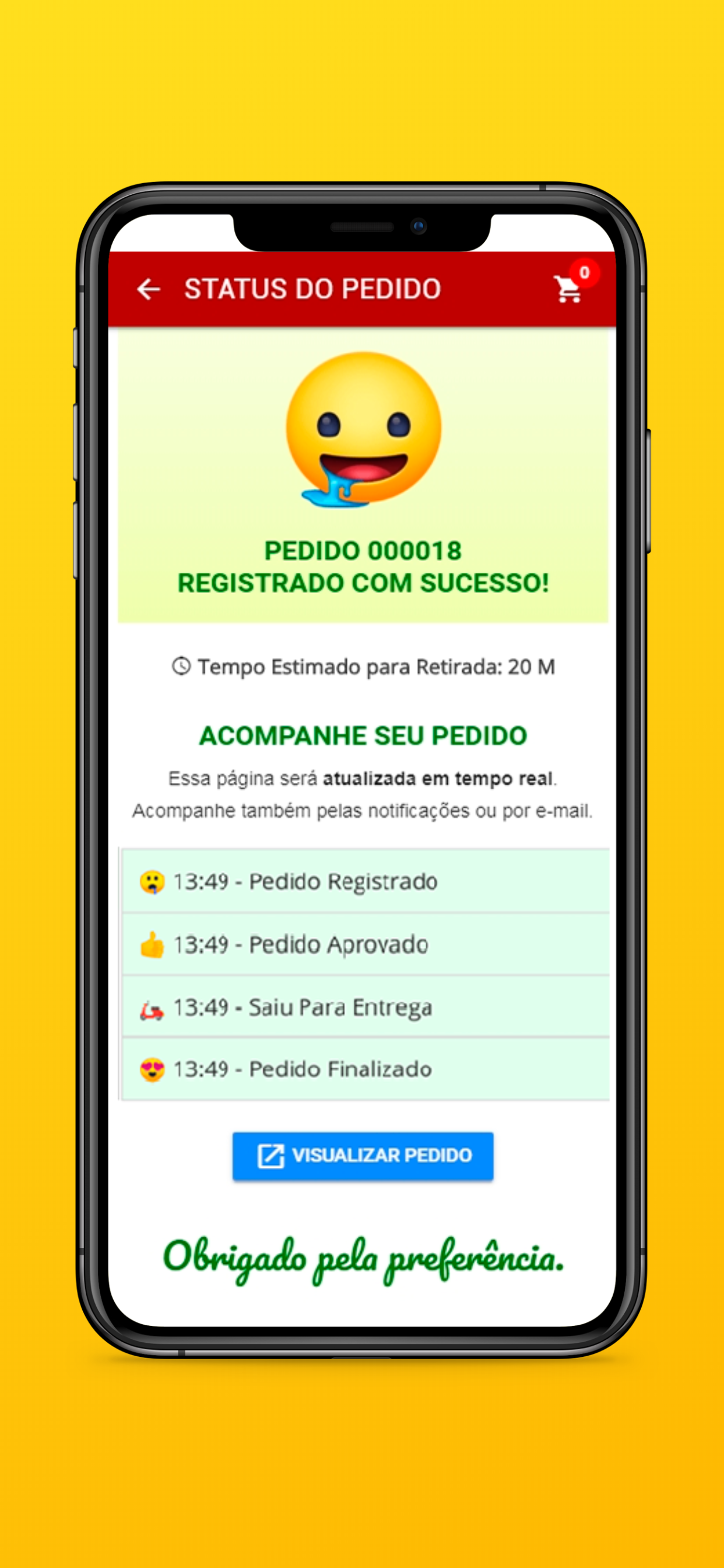 Primo Food Delivery screenshot 3
