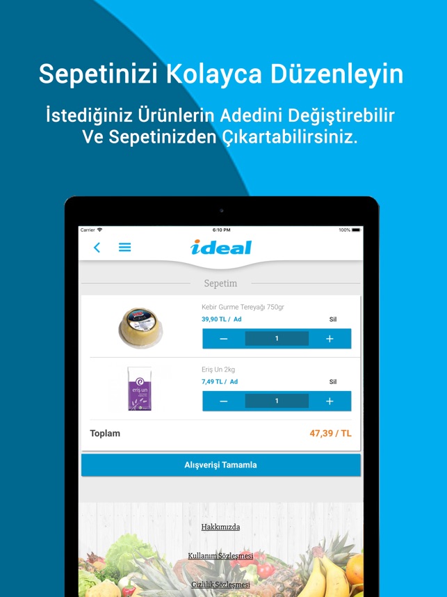 İdeal Sanal Market on the App Store