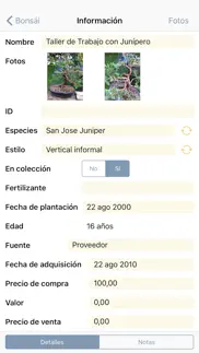 bonsai album iphone capturas de pantalla 2