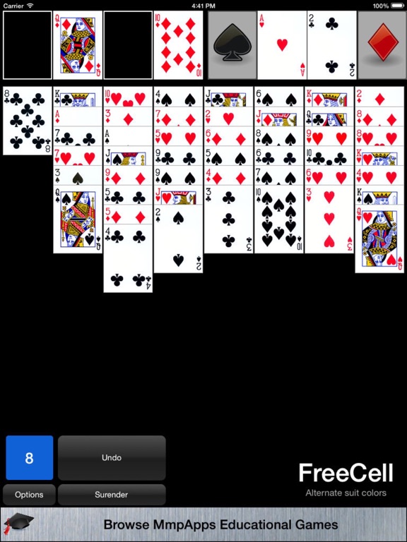 Screenshot #6 pour FreeCell & Eight Off