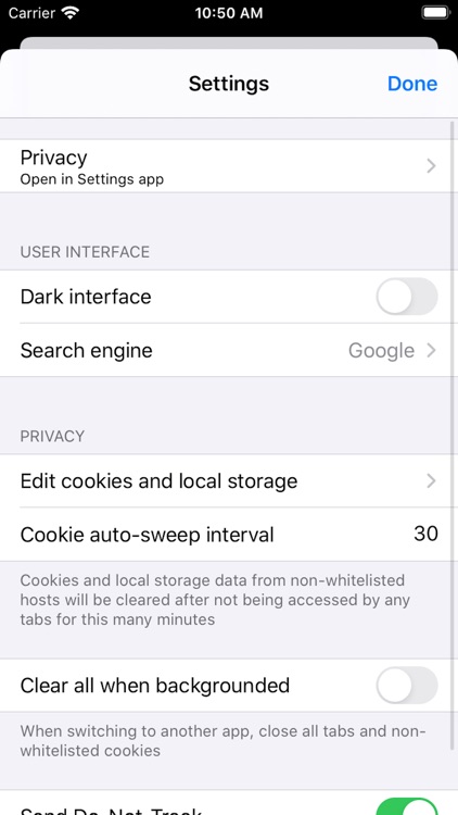 CroPlus Web browser screenshot-3