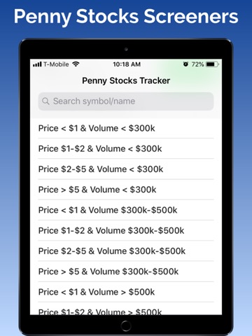 Penny Stocks Tracker &Screenerのおすすめ画像1