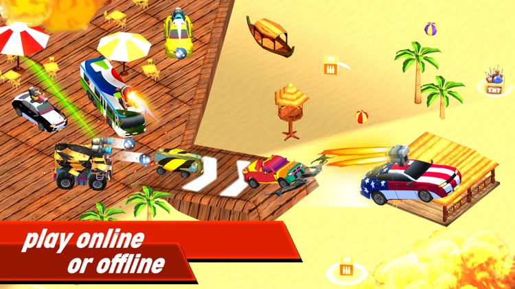 Cars Combat Off Road Drive screenshot-4