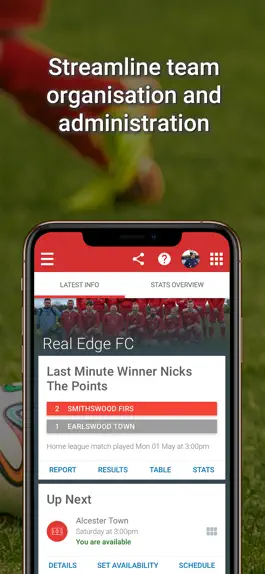 Game screenshot TeamStats - Football Team App mod apk