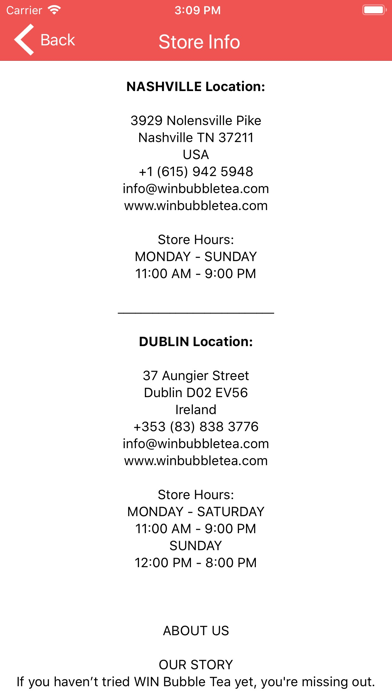 WinBubbleTea iPhone screenshot 3 - Lifestyle app