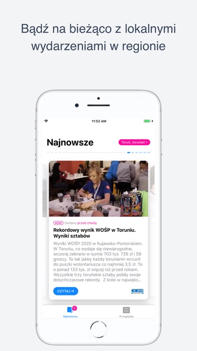 Nowości Dziennik Toruński Screenshot