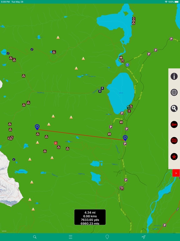 Screenshot #5 pour Grand Teton National Park GPS