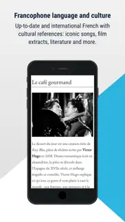 learn french with le monde iphone screenshot 4