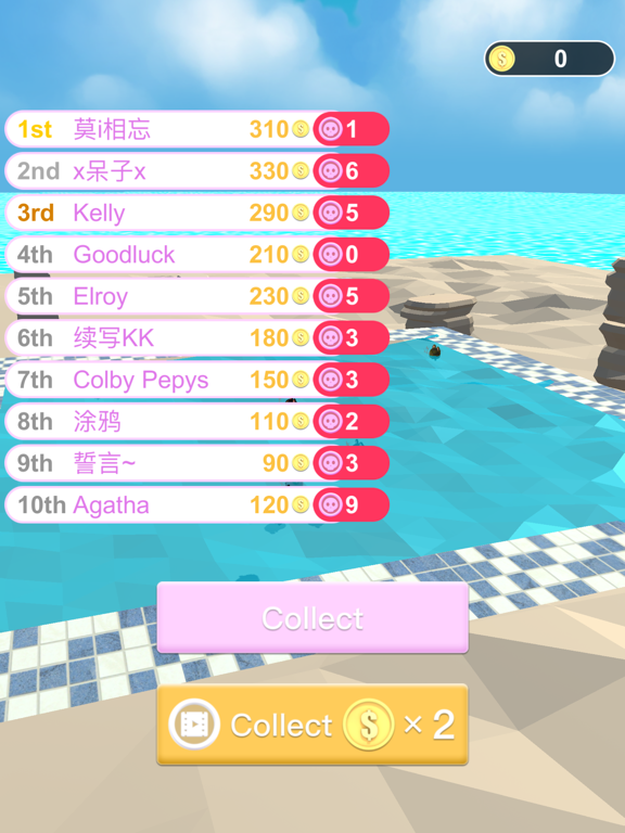 Hamster Water Park.io iPad screenshot