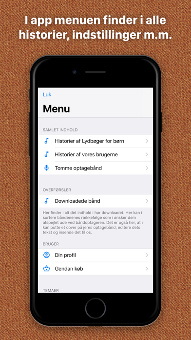 Screenshot #1 pour Lydbøger for børn