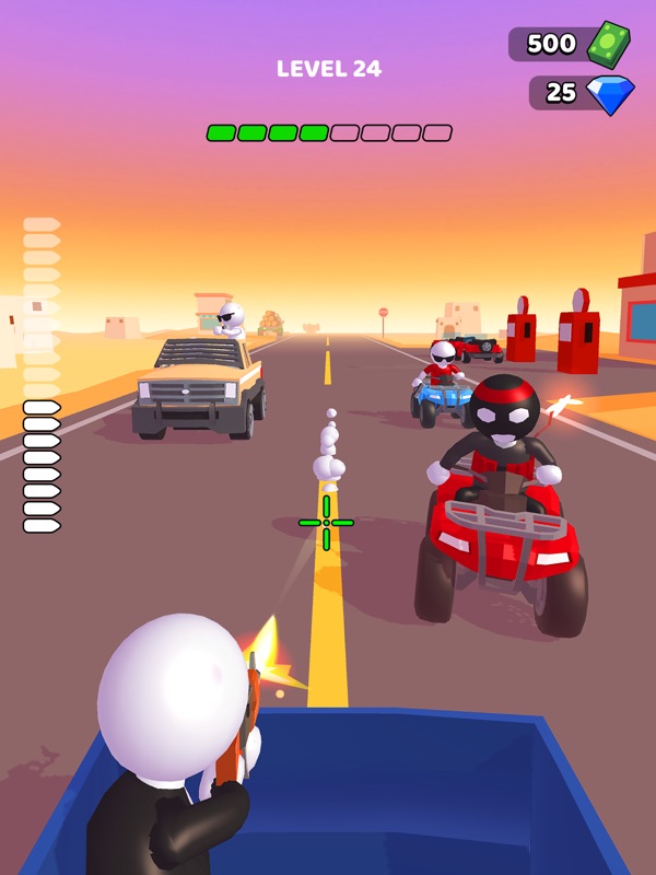 Rage Road - Car Shooting screenshot 8