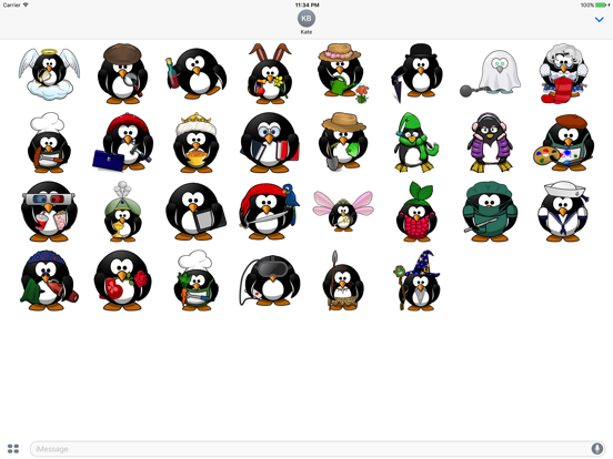 Screenshot #5 pour Sticker Fun with Penguins