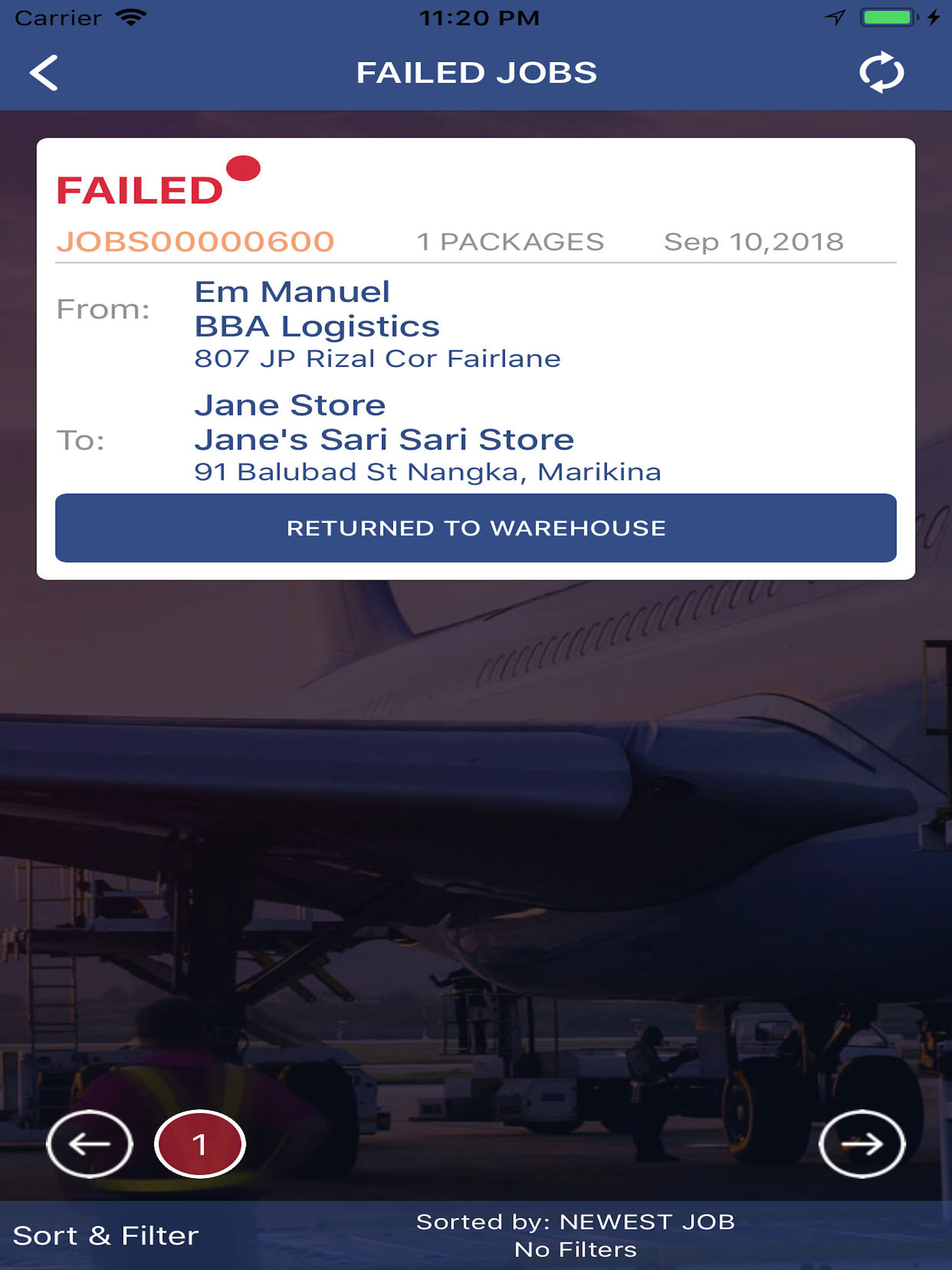 BBA Driver screenshot 15